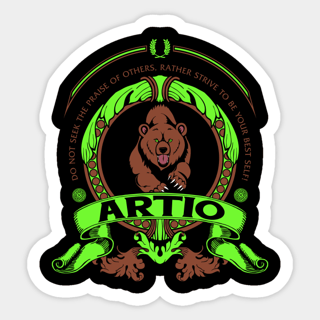 ARTIO - LIMITED EDITION Sticker by DaniLifestyle